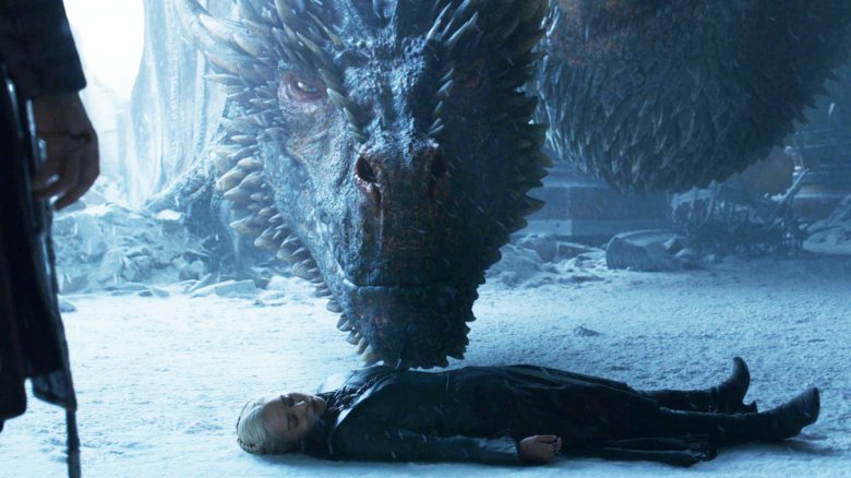  Drogon took Daenerys' body with him when he fled King's Landing