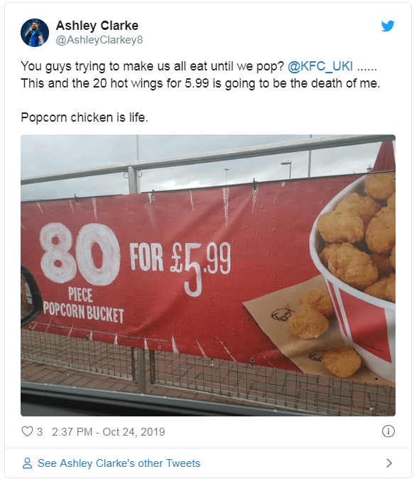  KFC fans can't wait to get their hands on the fried goods