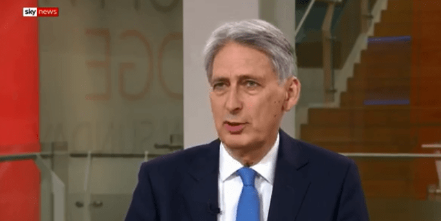  Philip Hammond told Boris Johnson to 'stop throwing tantrums' over his Brexit deal