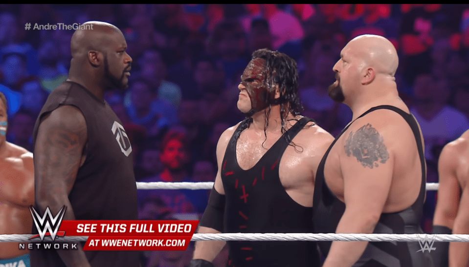  Shaq entered the third Andre the Giant Memorial Battle Royal