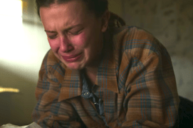 Stranger Things 11 crying