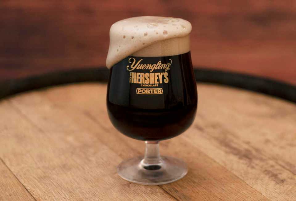  The Hershey's-Yuengling chocolate porter beer is limited edition