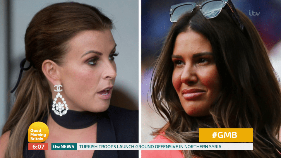  Good Morning Britain has waded in on Coleen Rooney & Rebekah Vardy's war