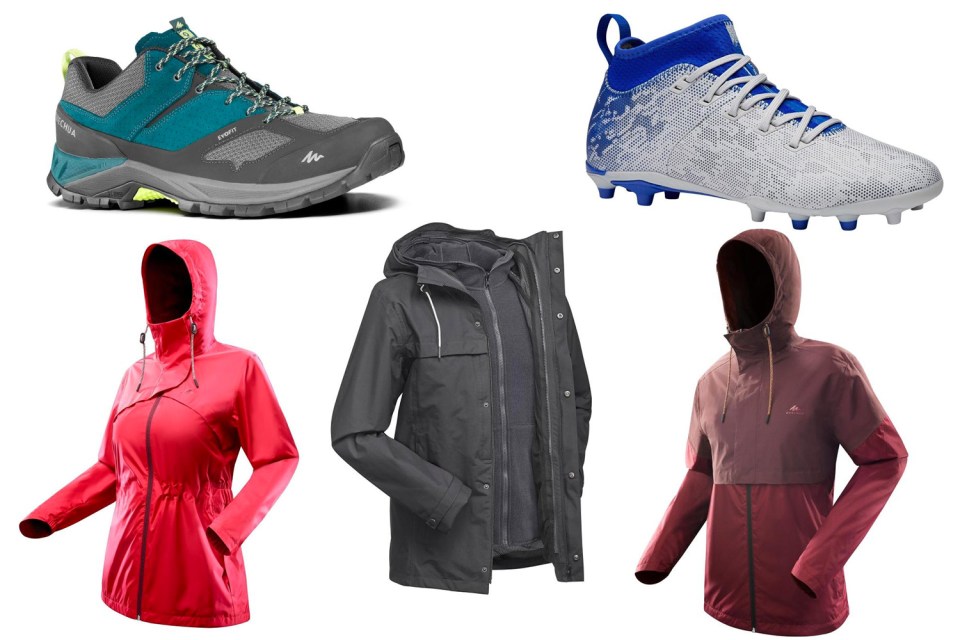  Find discounts on water-resistant gear for winter workouts in the Decathlon sale