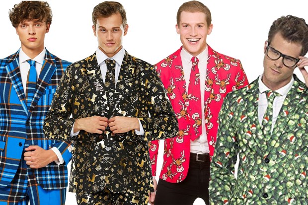 mens christmas suits