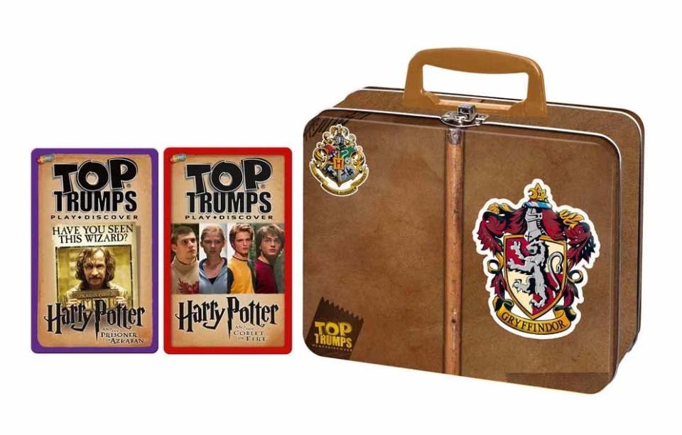  This Harry Potter tin contains two top trumps packs