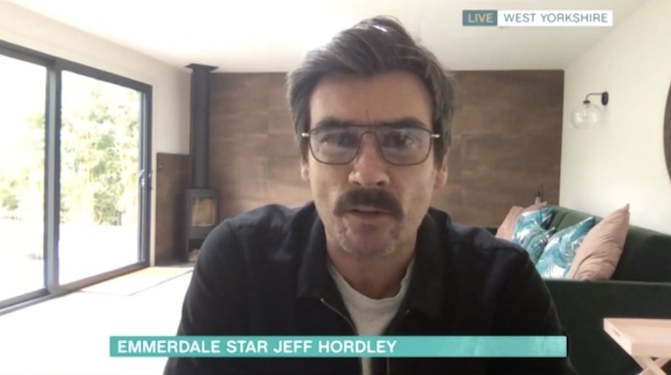  Jeff showed off his gorgeous home during a chat with This Morning