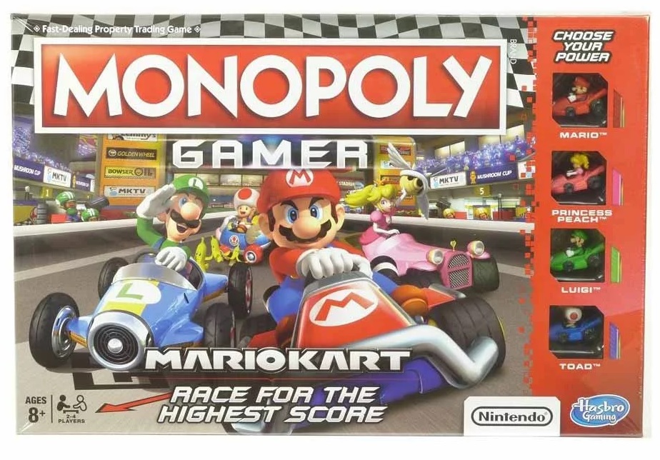  Get 50% off this Mario Kart Monopoly mash up