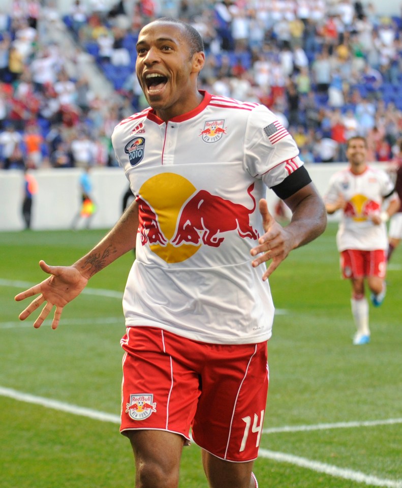  Henry, 42, spent five years playing in the MLS with the New York Red Bulls