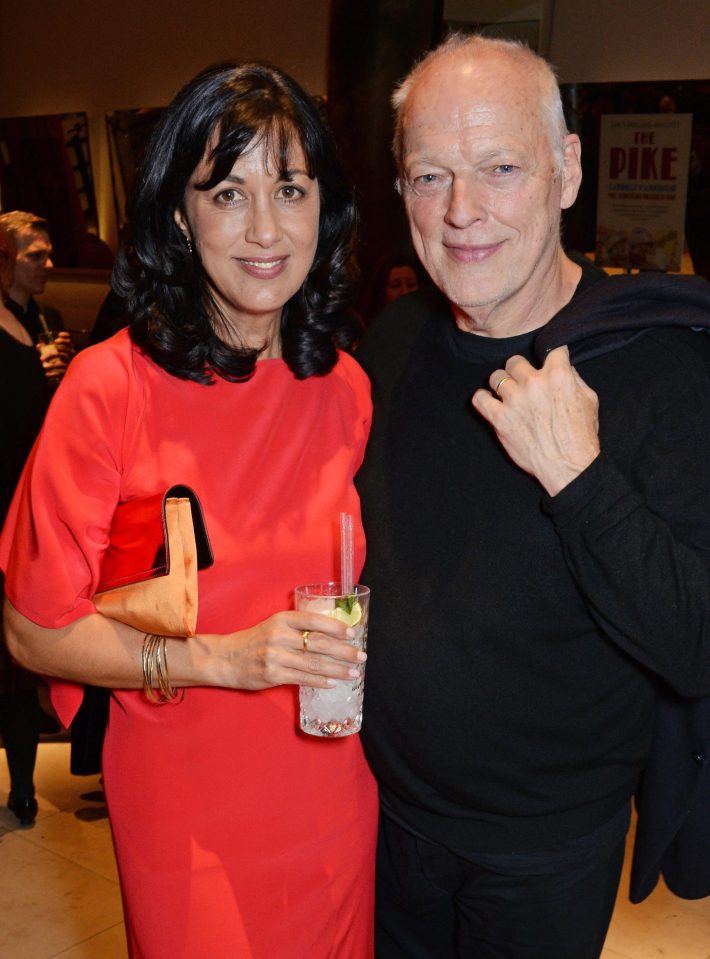  Gilmour says wife Polly Samson was 'invaluable'