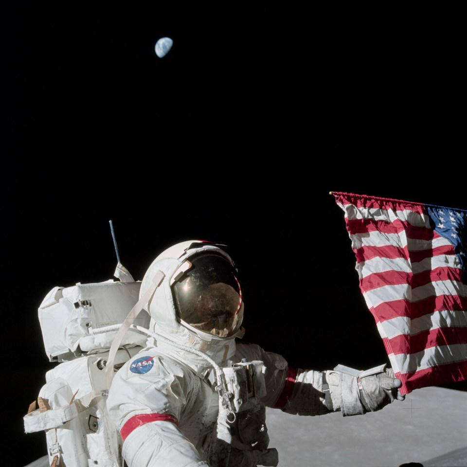 Apollo 17 commander Eugene Cernan was the last man to walk on the moon