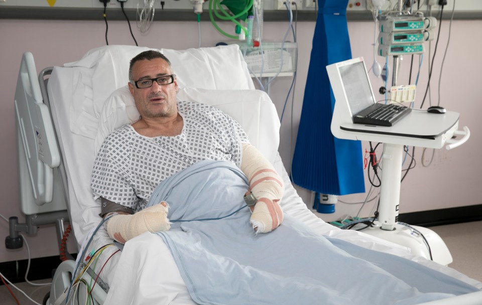  Roy Larner, who got stabbed during his struggle to take down jihadis in 2017 London Bridge attack, has praised the bravery of passersby