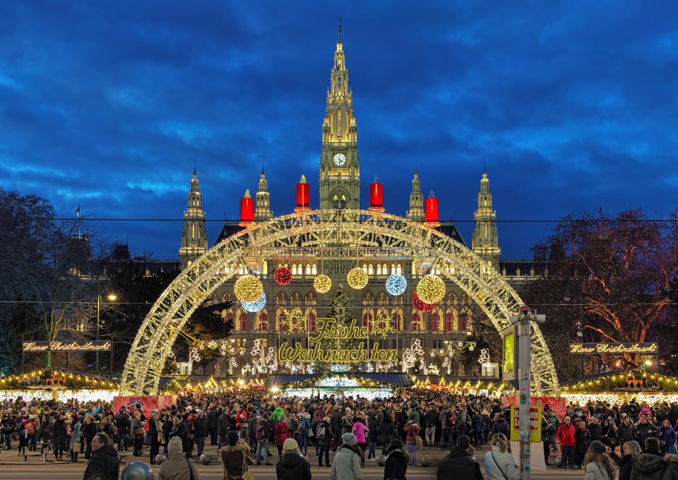 Vienna is home to 12 different markets, so this one's an excellent option for Christmas fanatics