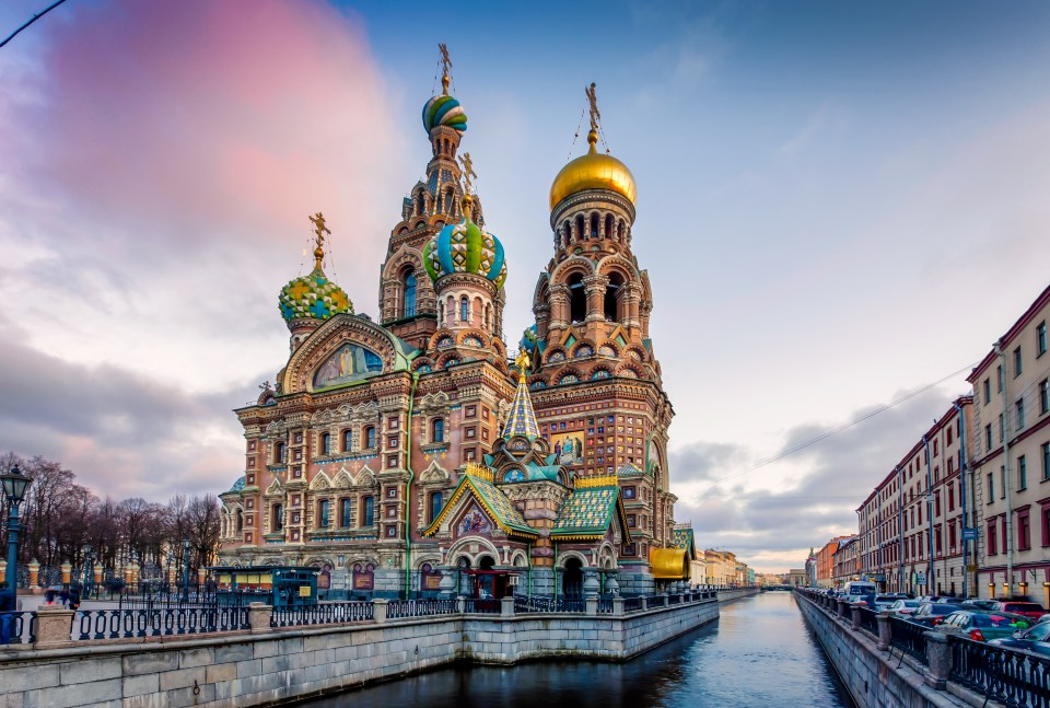  The Church of the Savior on Spilled Blood in St Petersburg. The cruise offers numerous excursions with two days given to explore the Russian city and was the highlight of the trip