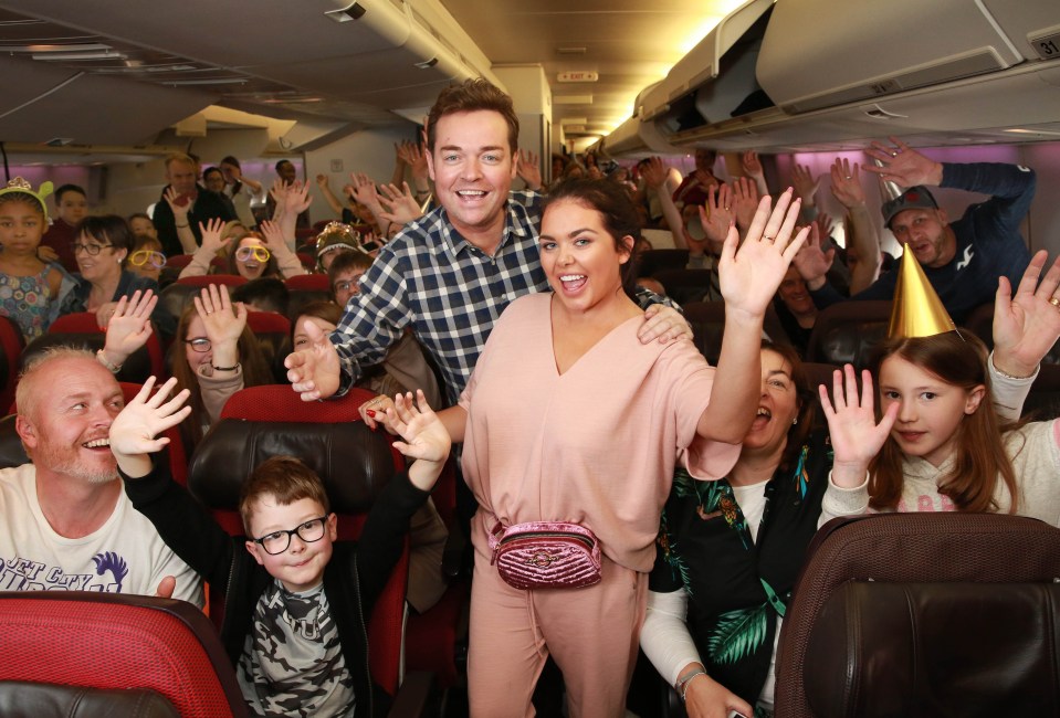  With Stephen Mulhern and a horde of Saturday Night Takeaway viewers in 2018