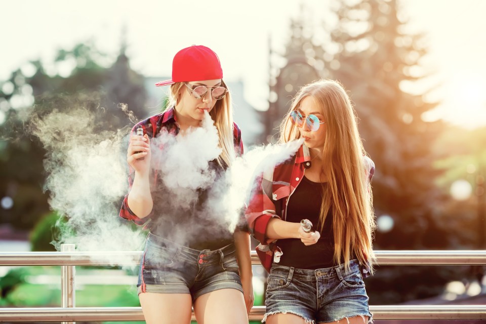  Concerns have been raised about the uptake of e-cigarettes among the young