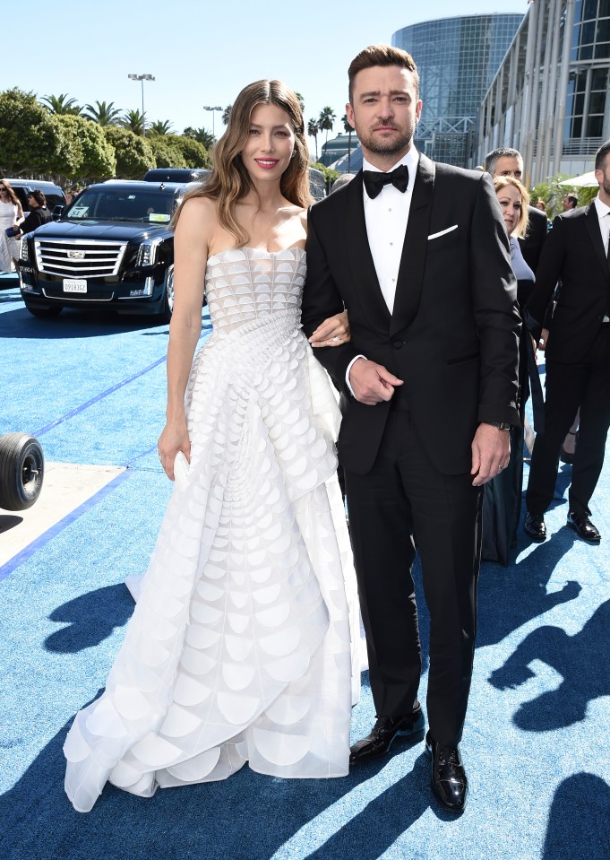  Onlookers were shocked to see him holding hands with Alisha Wainwright, and risk upsetting Jessica Biel, 37 — his wife of seven years (pictured)