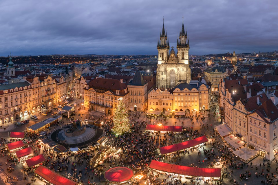 Prague's Christmas markets were revealed to be one of the cheapest in Europe