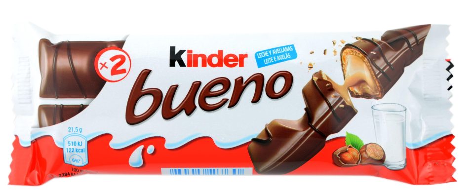  Shoppers reckon the new spread tastes like the filling of a Kinder Bueno bar