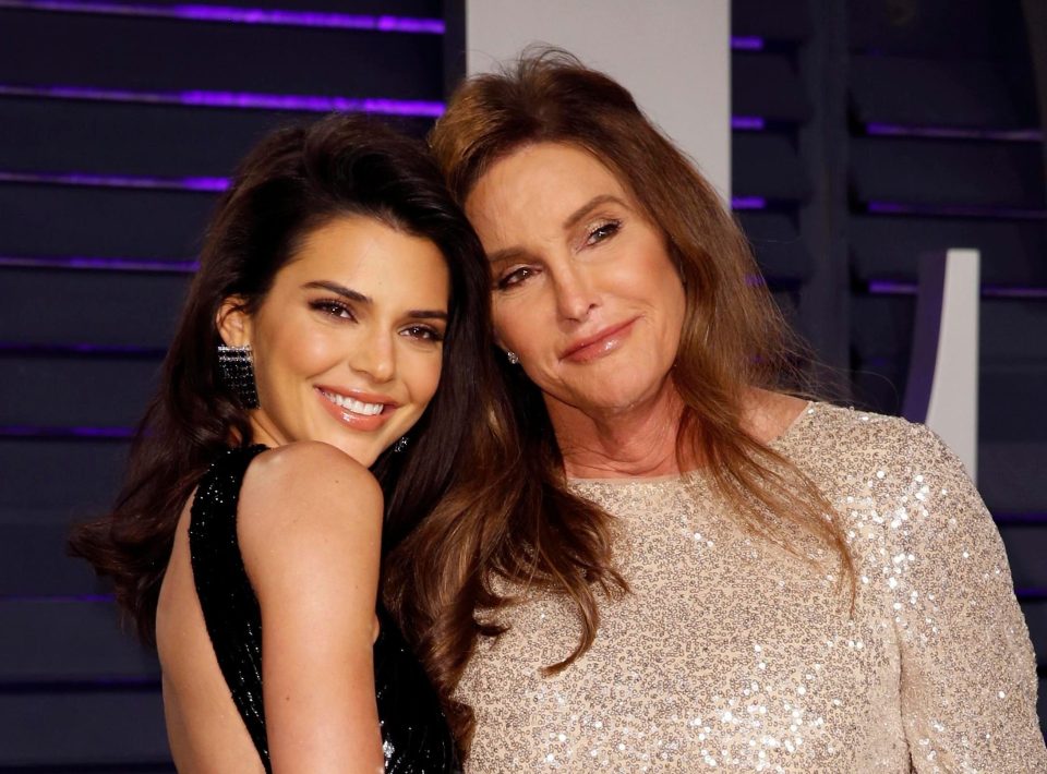  Caitlyn pictured with her daughter Kendall Jenner