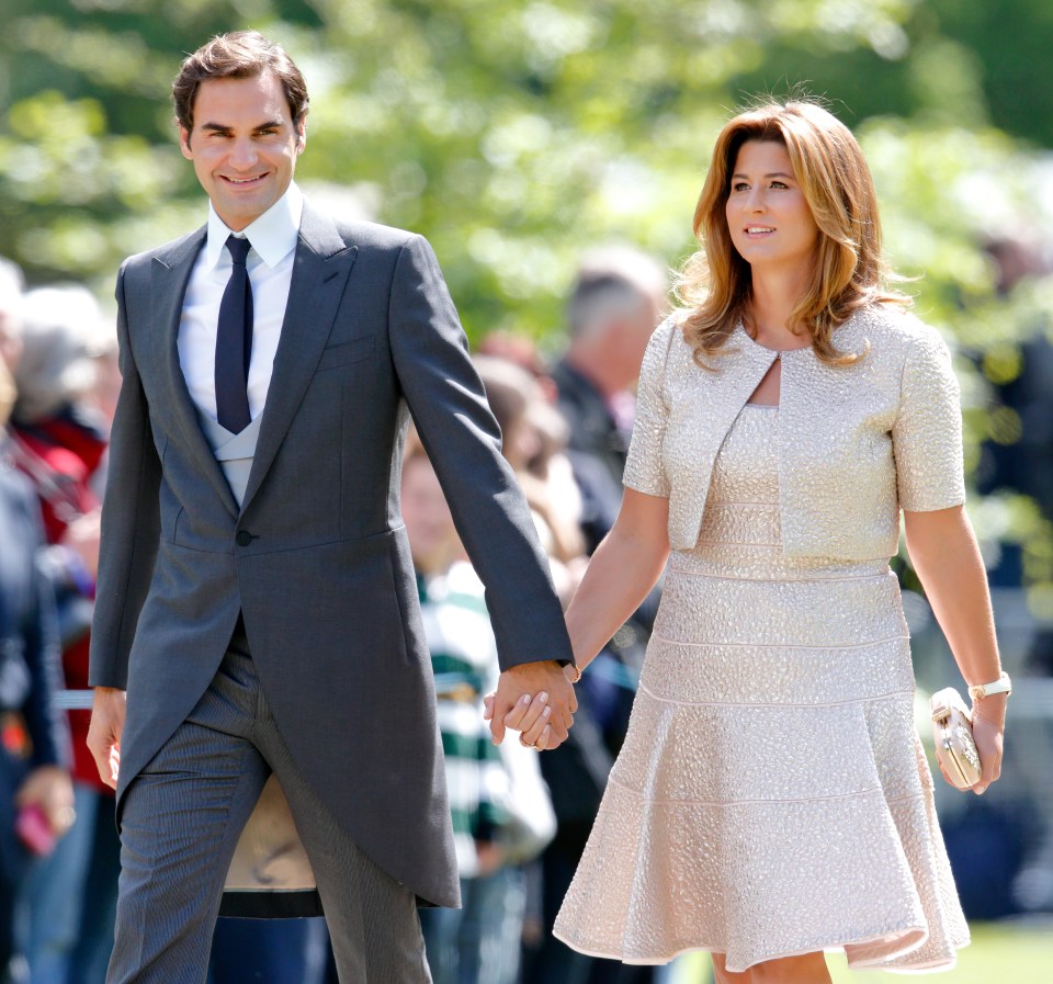 Roger Federer thanked his wife Mirka for her support over the years but suggested some players swap their wife every year