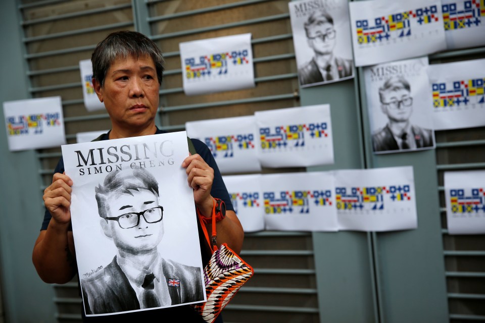  It wasn't until international media started to question Mr Cheng's disappearance that he claims his detention treatment improved