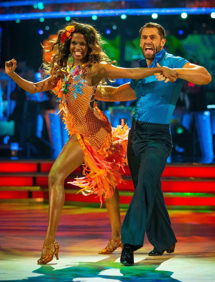  No sympathy was forthcoming from his dance partner Oti Mabuse