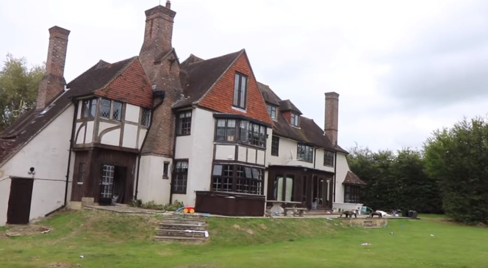 Katie Price’s £2m “mucky mansion” in West Sussex