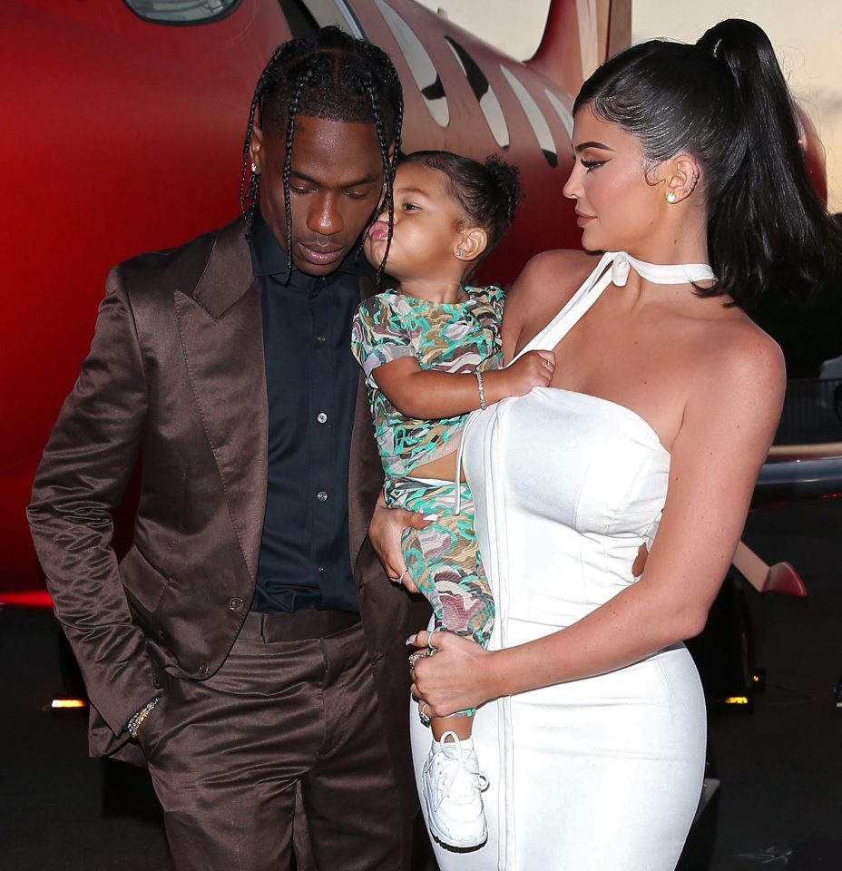  Kylie split from Travis Scott last month, with the pair staying close to co-parent daughter Stormi