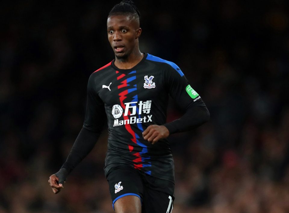 Palace ace Wilf Zaha says anonymous messaging mean it is difficult to combat the problem of racist posts 