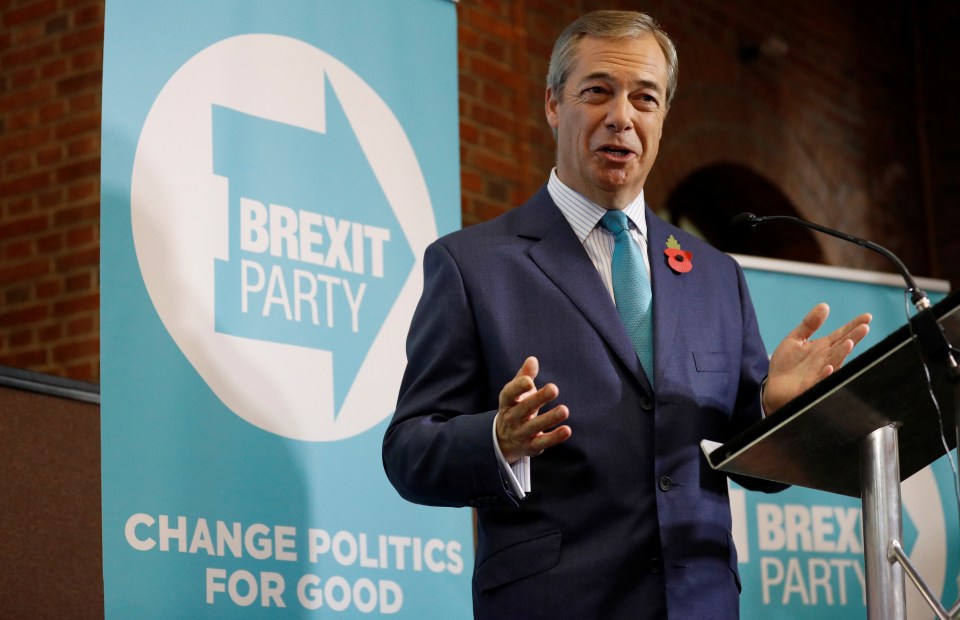  Nigel Farage has vowed to fight Boris Johnson in every seat unless the PM drops his Brexit deal