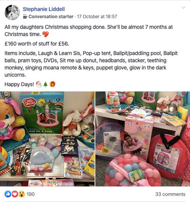  The bargain hunter shared her post on the Latest Deals Facebook group