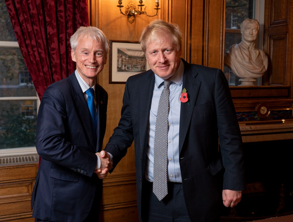  Boris Johnson gave an exclusive interview to the Sun on Sunday Political Editor David Wooding