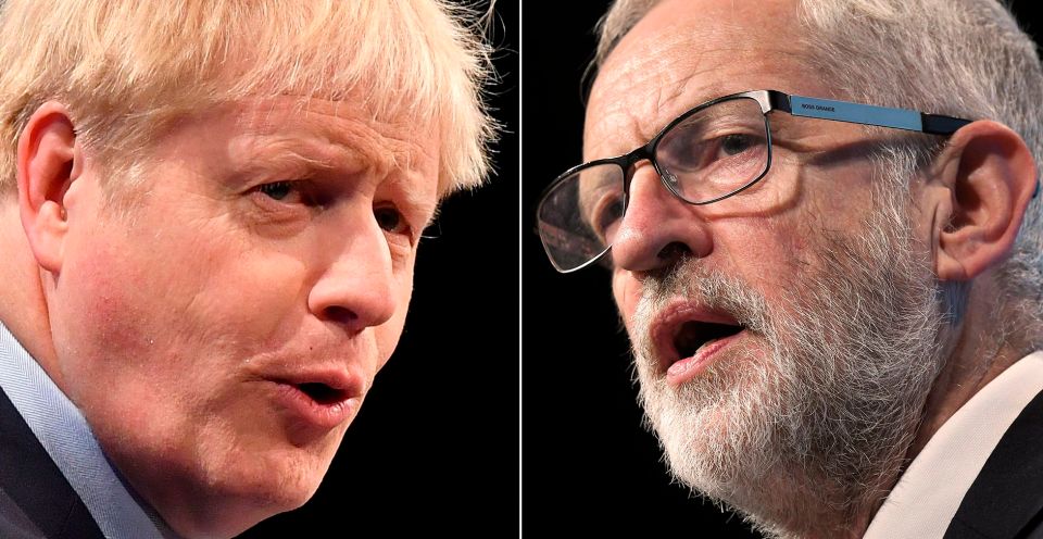  Johnson and Corbyn will go head-to-head on November 19