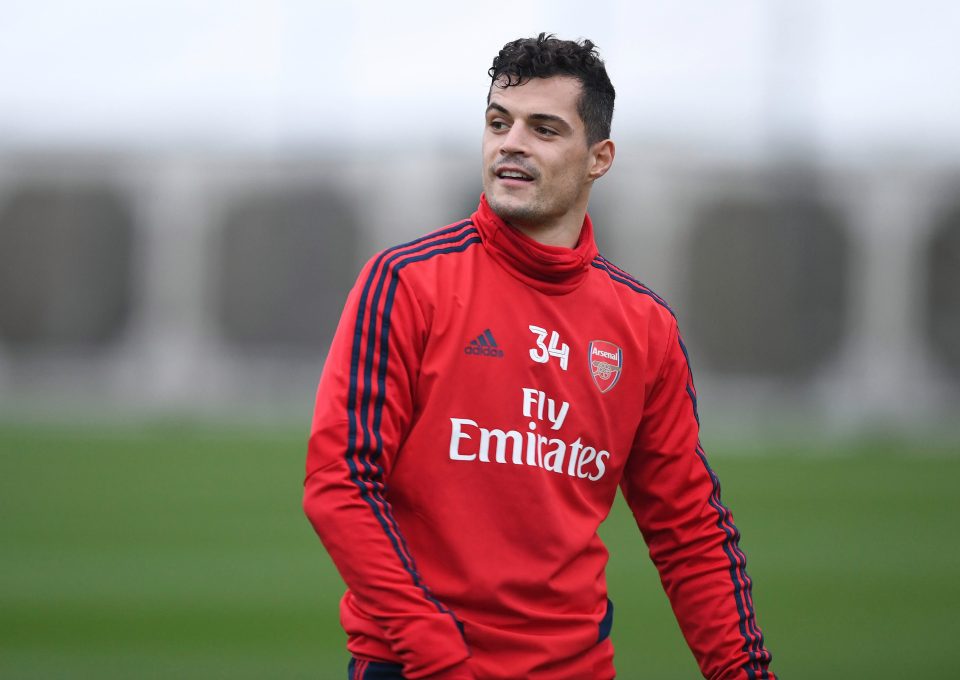  Granit Xhaka has divided the Arsenal dressing room after telling fans to f*** off