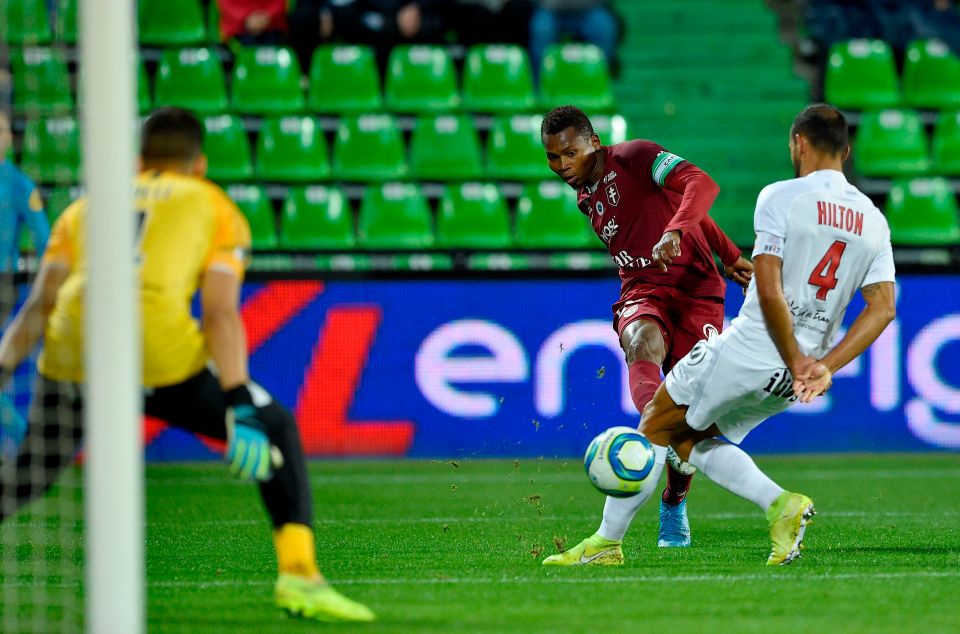  Metz striker Diallo is a wanted man in the Premier League