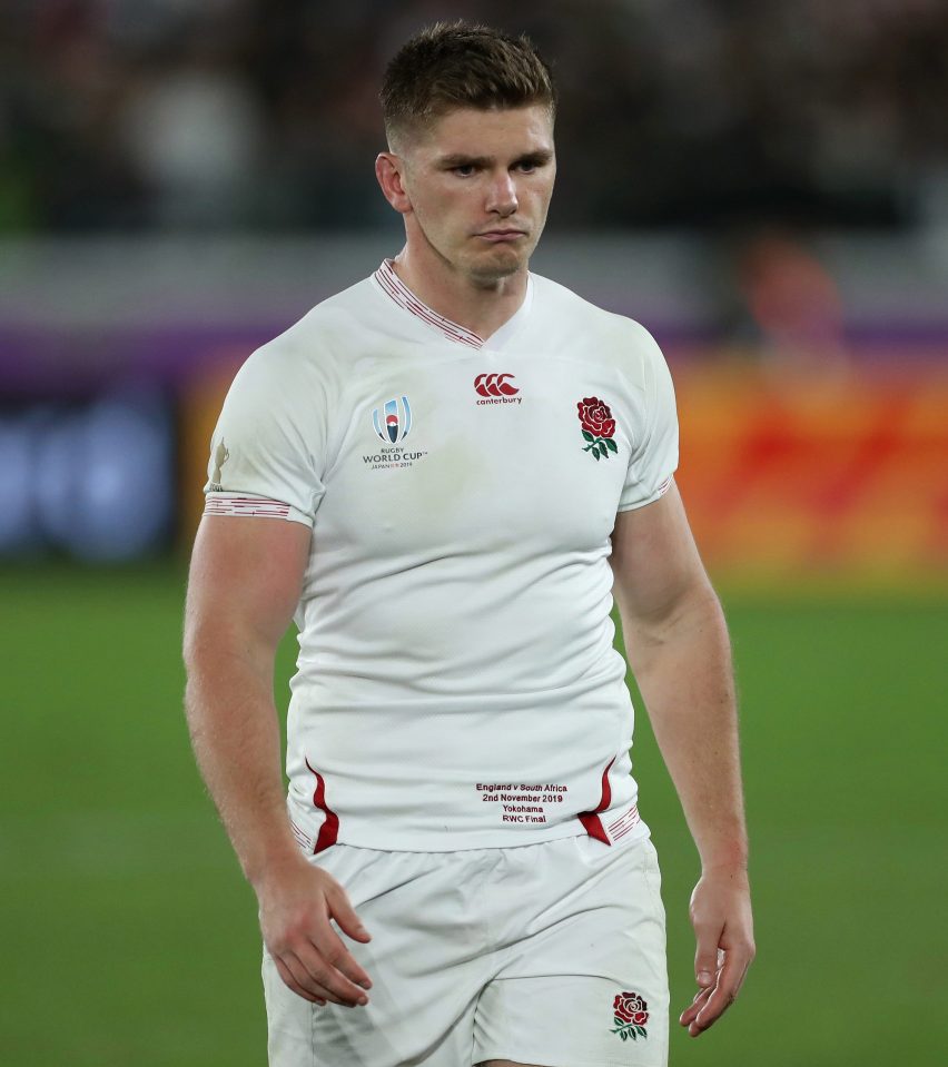  England skipper Owen Farrell is an excellent leader, showing responsibility on and off the field during the World Cup