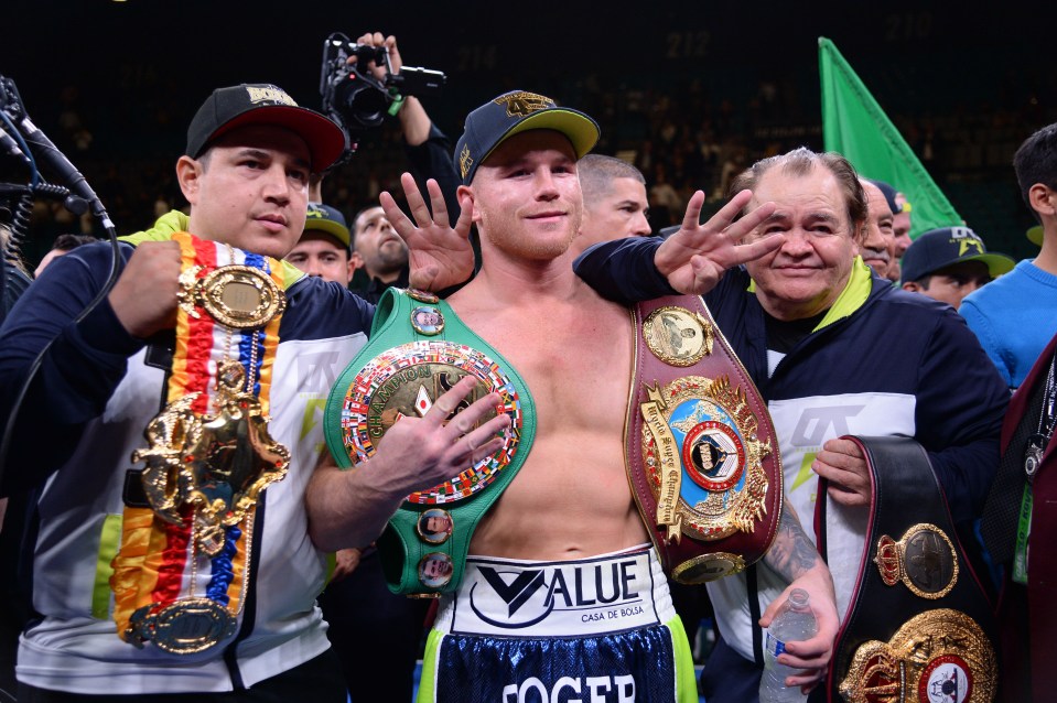  Canelo can lay claim to being one of the greatest ever after winning a belt in a fourth weight class