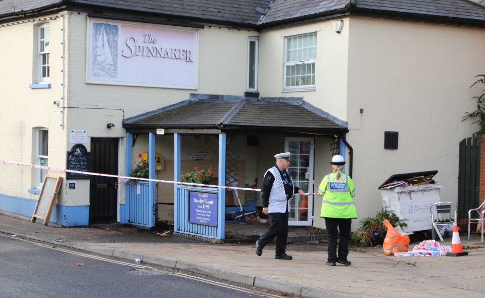  A man has died in a horrific pub crash 'murder' after a car ploughed into a pub smoking area