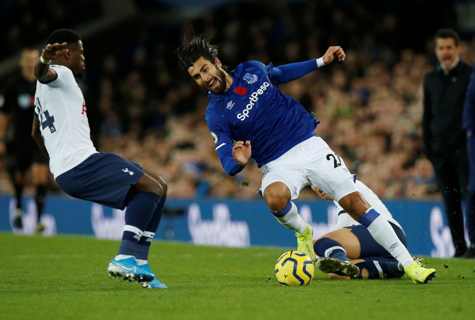  Spurs star Son was initially going to be given a yellow card by referee Martin Atkinson