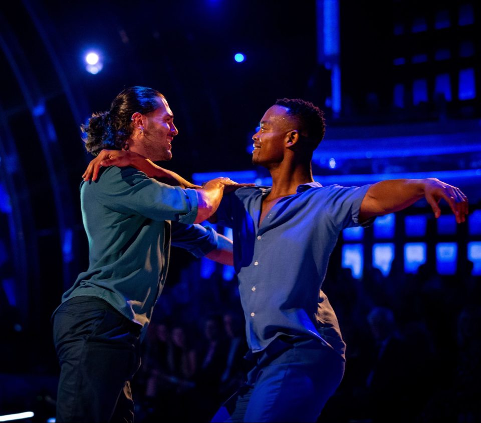  The landmark dance moved at least one viewer to tears on the results show on 3 November