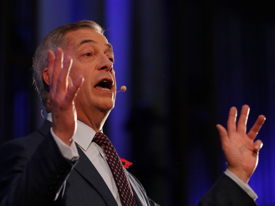  Farage wasnt happy about the PM sidelining no-deal Brexit