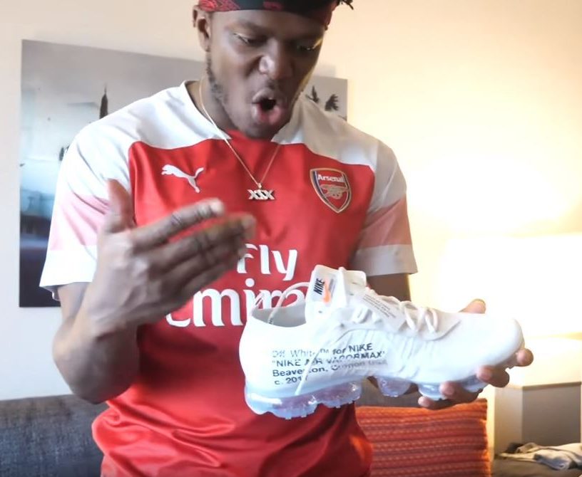  Once KSI dropped around £8k on trainers in a day