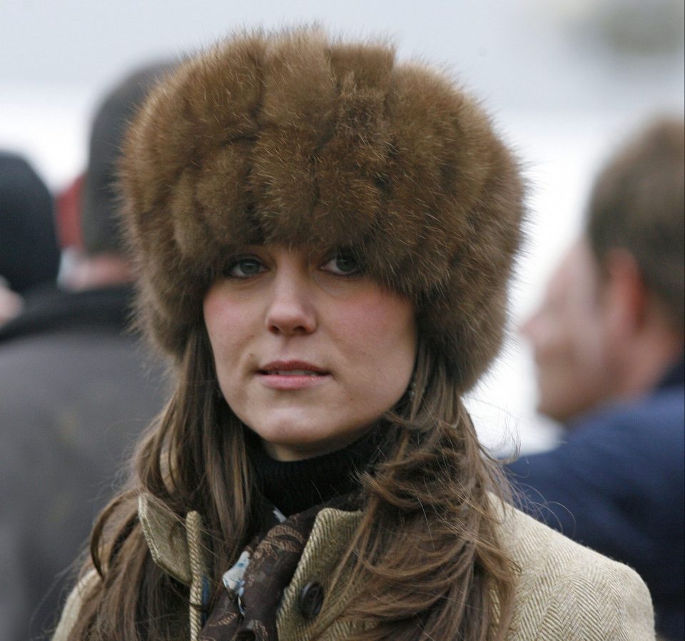  Royals have been criticised for wearing fur before - Kate Middleton wore a mink hat to the Cheltenham races in 2006 before she married Prince William