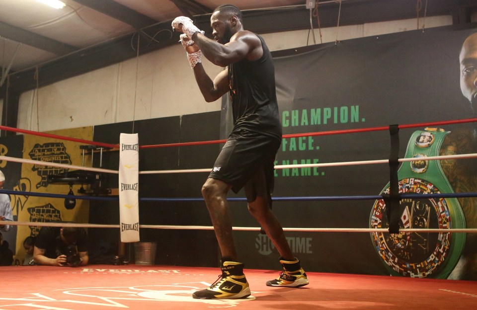 Deontay Wilder is put through his paces at New Era Boxing Fitness in Alabama