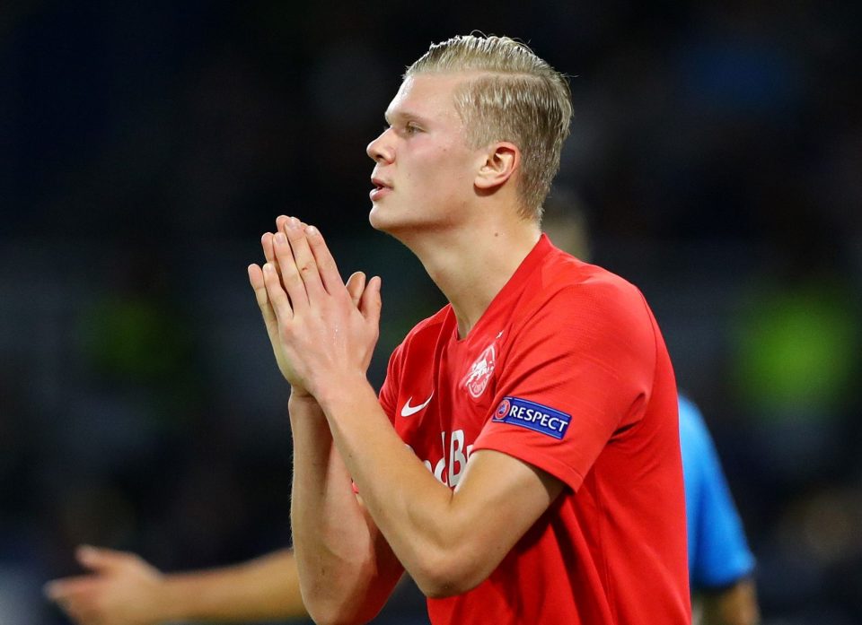  Erling Haaland has emerged as the hottest striker in Europe