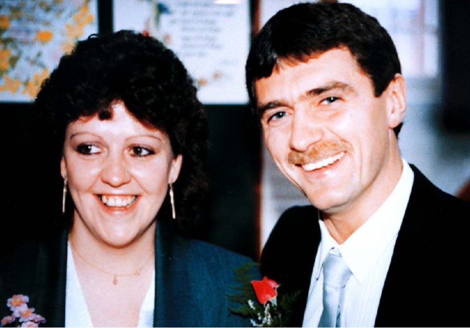  Paul Norney, pictured with his wife Briege, was given a life sentence in 1976 for the attempted murder of Inspector Emlyn Watkins in Manchester