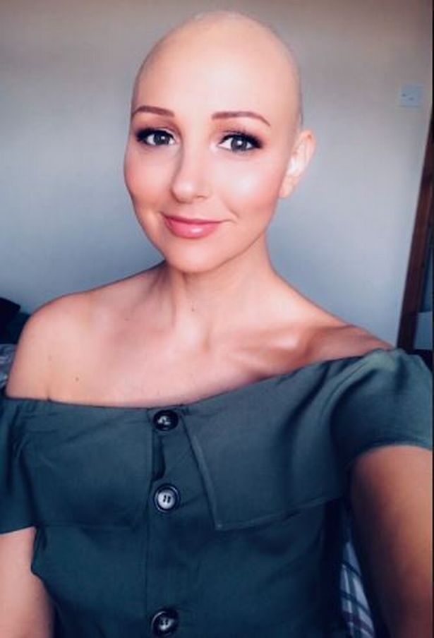  She has lost her beautiful hair and has endured months of chemo and radiotherapy