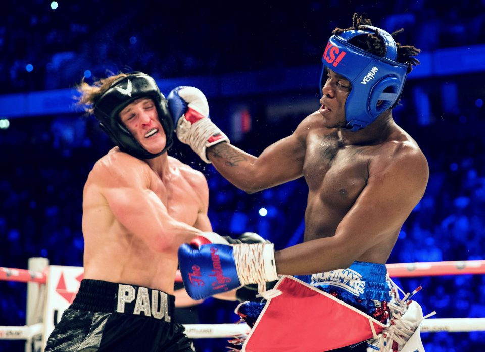  Logan and KSI drew over six rounds in Manchester in August last year