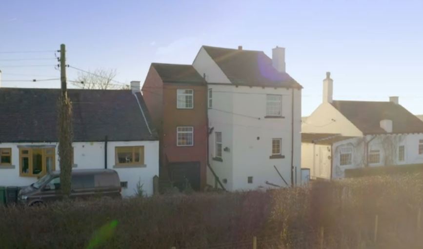  The property had been described as "back to front"with an unattractive seventies extension